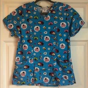 Scrub Top (lightly worn)